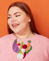 Vegan Veggie Party Necklace