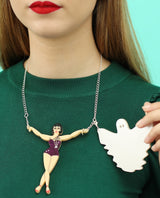 Vintage Halloween costume necklace