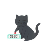 Wake-up-human!-brooch-cats-cats-and-more-cats-la-vidriola-detail