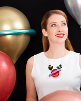 Welcome to my Alien Planet Necklace