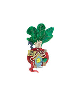 Welcome to my Humble Radish Home! Brooch