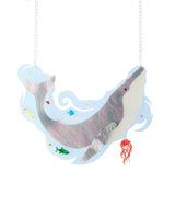 Whale in the Deep Blue Sea Necklace