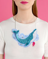 Whale-marble-statement-necklace-la-vidriola-plastic-jewellery-wild-under-the-sea-product