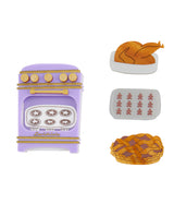 What’s Cooking in the Oven? Brooch -interactive-