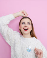 Who Says Fish Can’t Dance? Brooch -GLOW IN THE DARK-