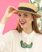 Wombat-family-necklace-la-vidriola-plastic-jewellery-take-away-last-minute-product