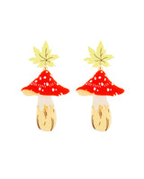 Woodland Mushrooms Earrings