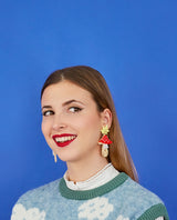 Woodland Mushrooms Earrings
