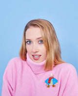 Wrap up warm! Brooch