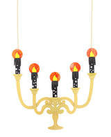 Candelabra necklace GID