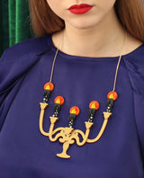 Candelabra necklace GID