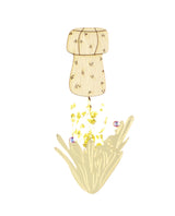 champagne-fiesta-brooch-christmas-la-vidriola-detail
