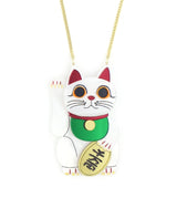 maneki_neko-lucky_cat_pendant_plastic_jewerelly_la_vidriola_detail