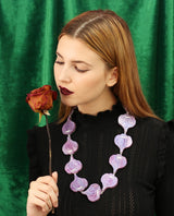 Scare away vampires statement necklace