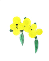 Wattle solidarity brooch