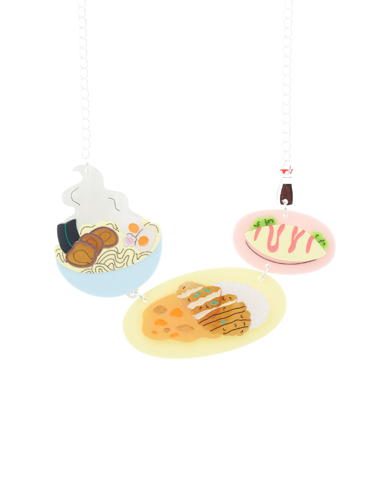 What A Japanese Cuisine Feast! Necklace