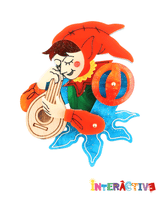 A Minstrel Tune Brooch