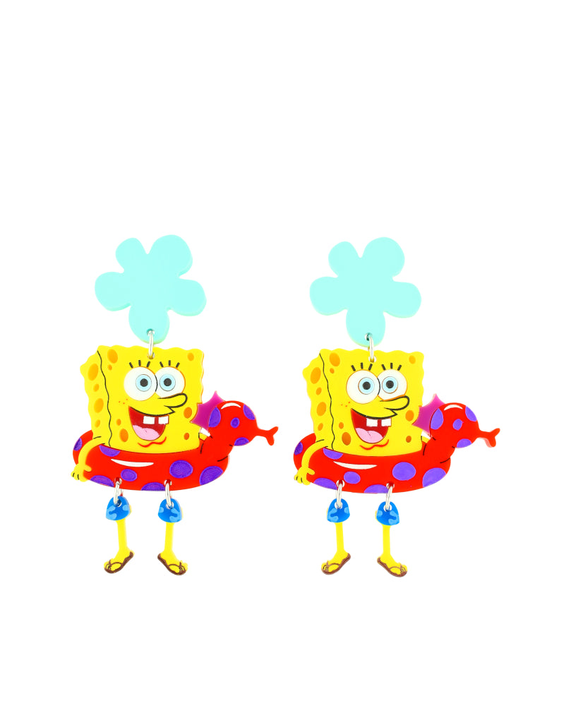 A Quick SpongeBob Dip Earrings