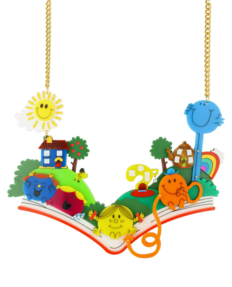 A Story about Mr. Men Little Miss Necklace