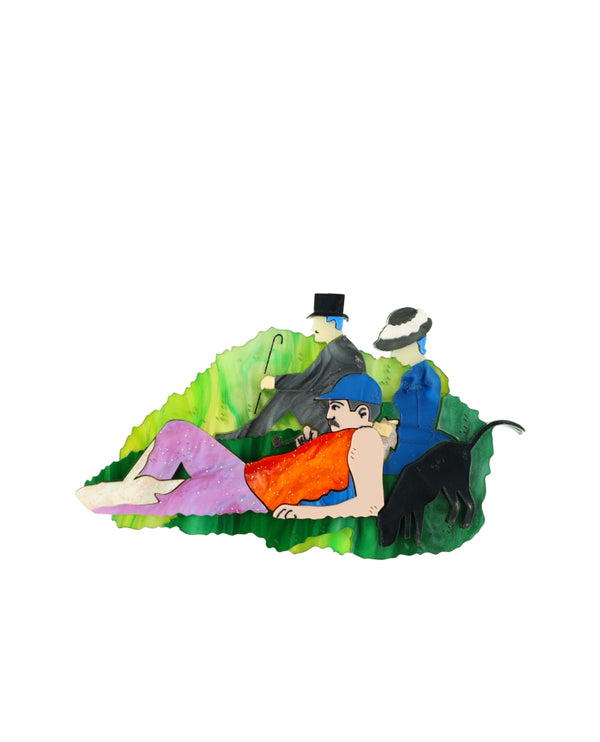 A Sunday on La Grande Jatte Brooch