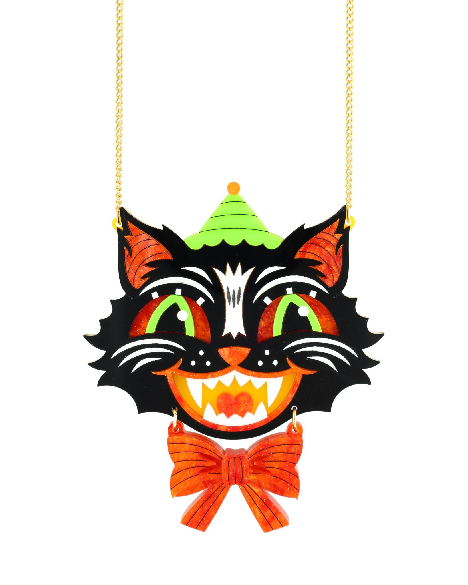 A Very Vintage Halloween Necklace