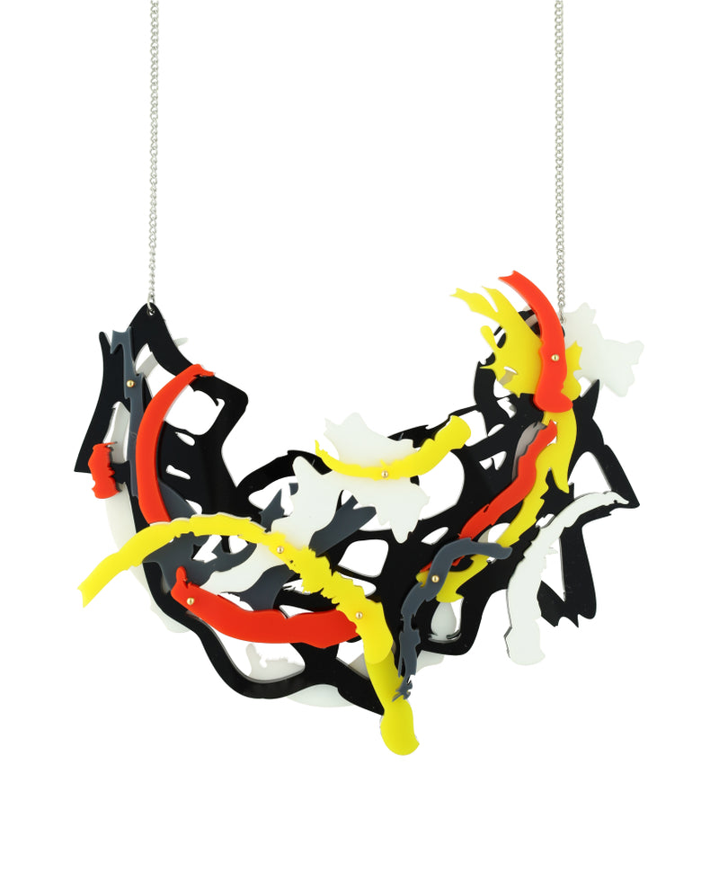 Abstract Expression Necklace