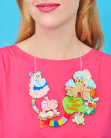Adventures In Candyland statement Necklace