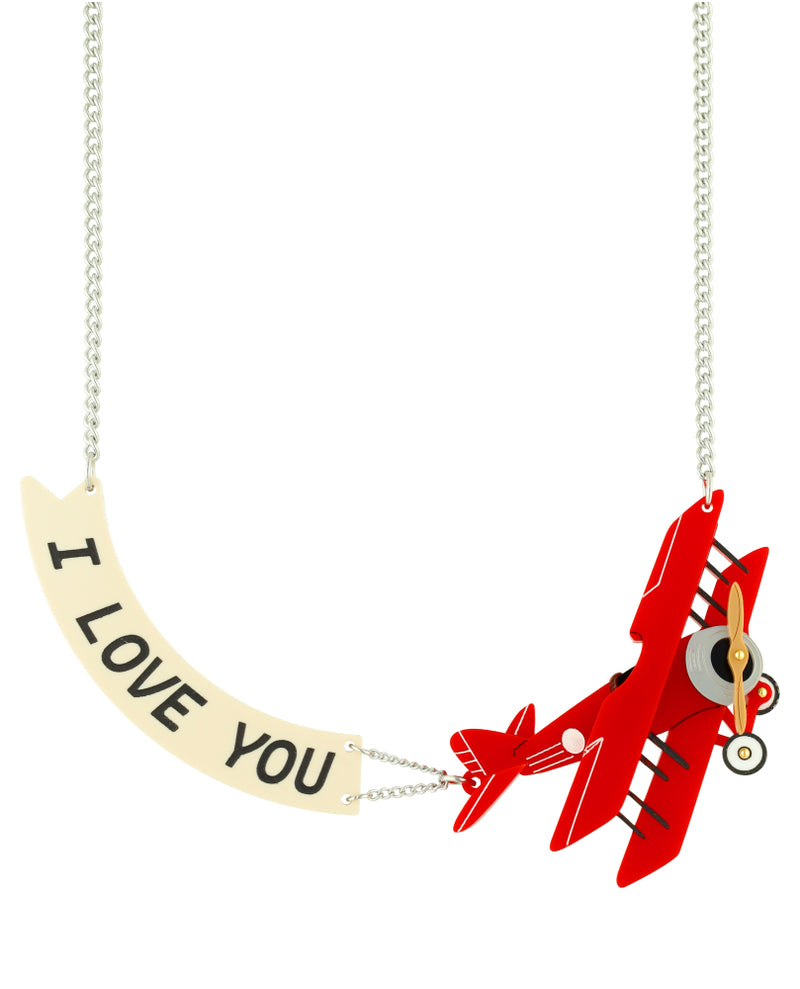 Aerial Messages for My Love Necklace