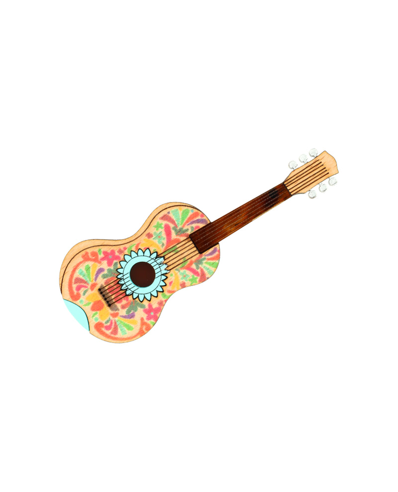 Amo mi Guitarra Brooch