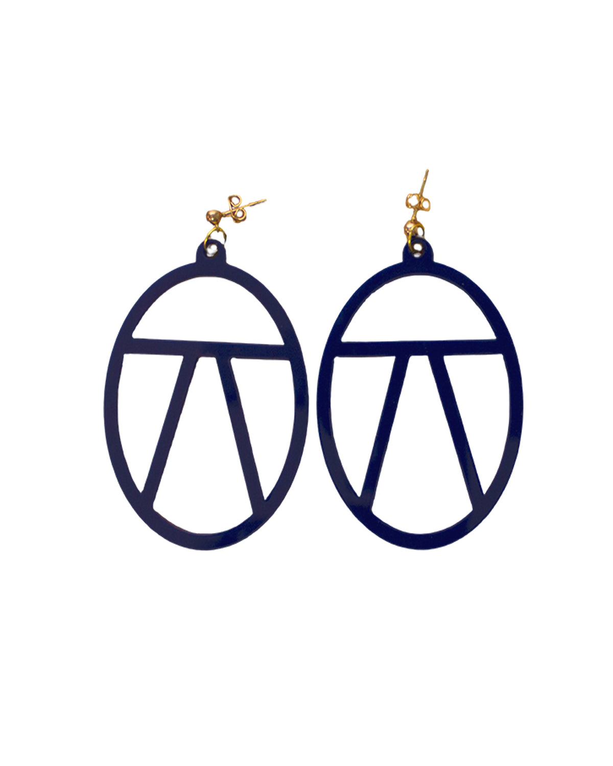 Anobium earrings