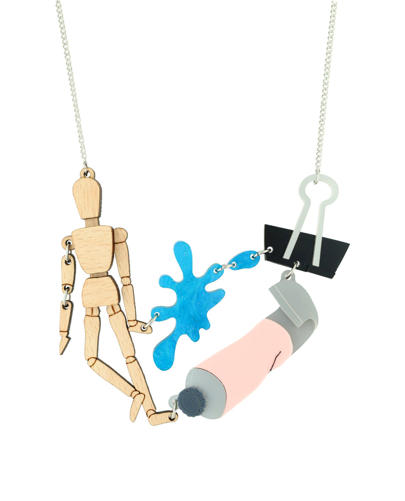 Art Supplies Ready! Necklace