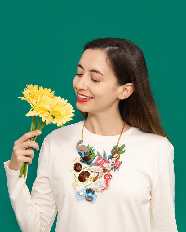Aussie Wildlife Wonders Statement Necklace