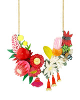 Australiana Flora in Bloom Statement Necklace
