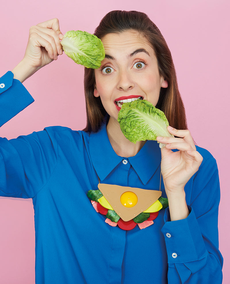 BLT Sandwich Necklace