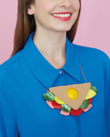 BLT Sandwich Necklace