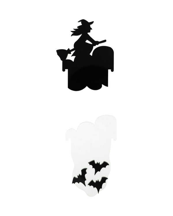 Bat and Witch Showers Insert Pack for Cloud Brooch