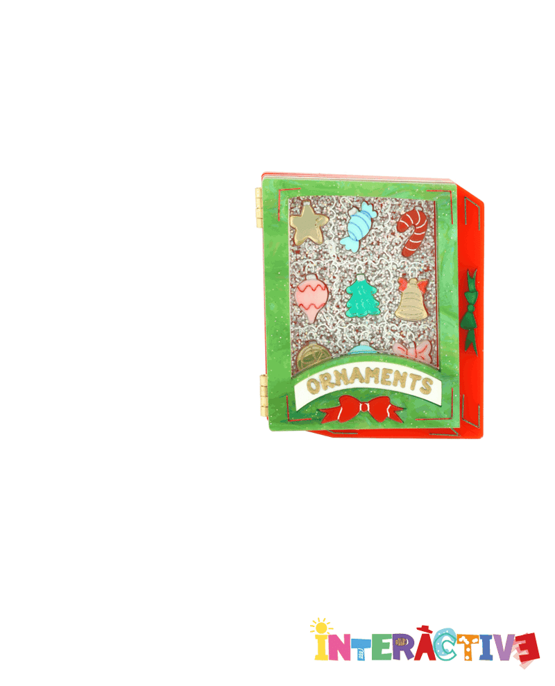 Bauble Box Brooch - Interactive -