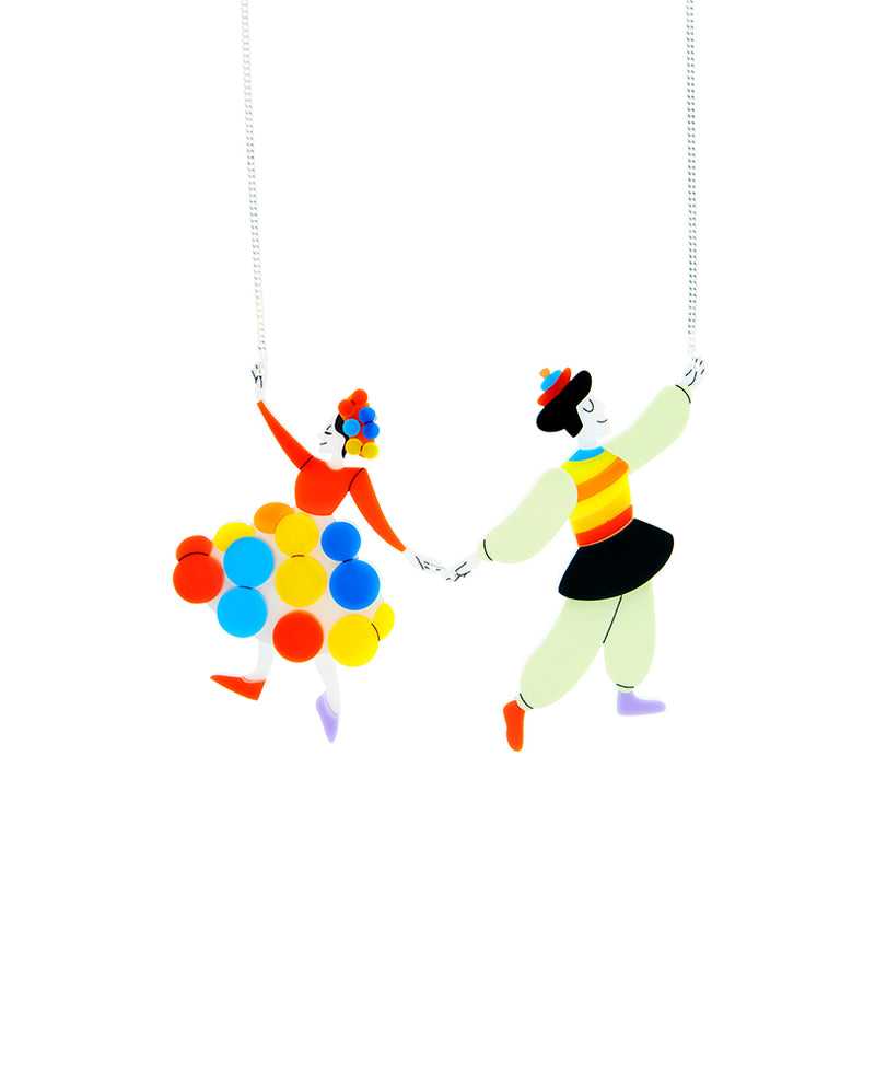 Bauhaus Theater Performers Necklace