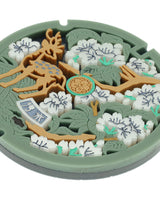 Beautiful Nara Drain Cover Brooch