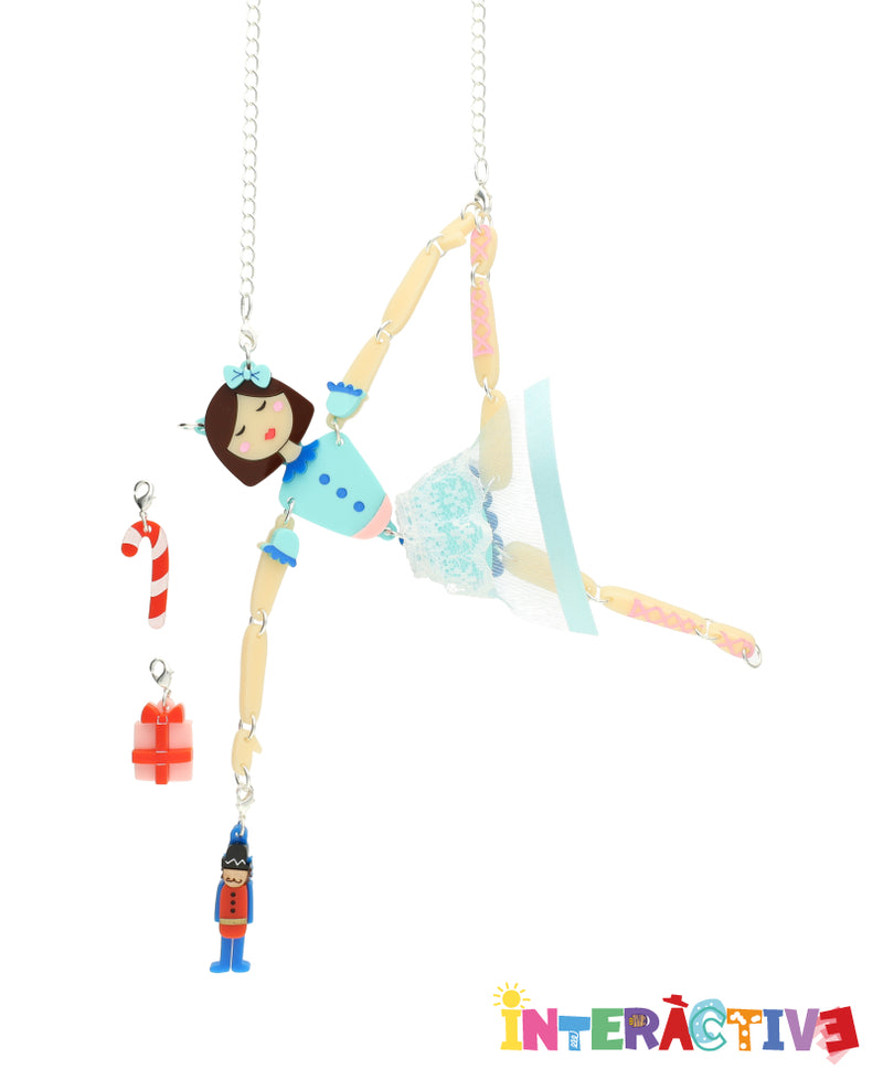 Beautiful Ballerina Necklace -interactive-