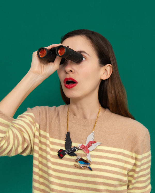 Birds Flying High Necklace