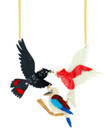 Birds Flying High Necklace