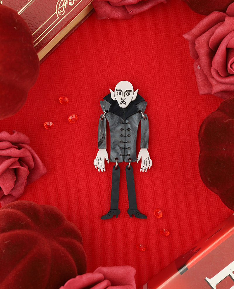 Blood-Thirsty Count Nosferatu Brooch