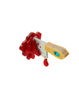 Blood Bursting Knife Brooch