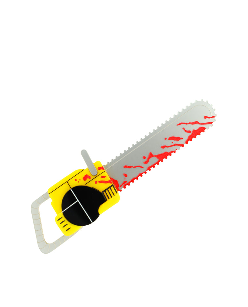 Bloody Chainsaw Madness Brooch
