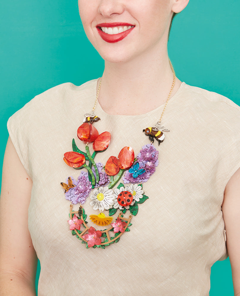 Blooming Beauty Statement Necklace