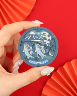 Bonito in Yaizu City Brooch