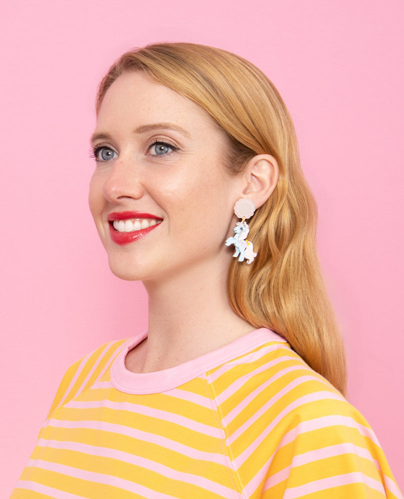 Bow Tie Sweet Pony Earrings