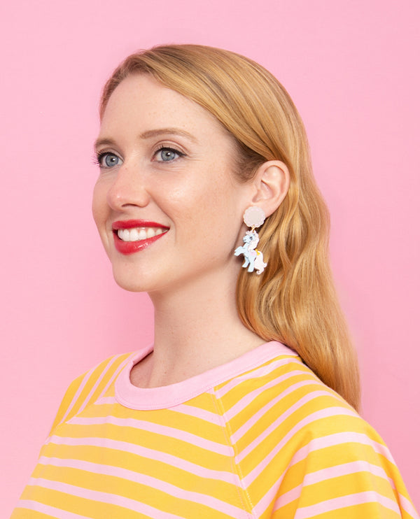 Bow Tie Sweet Pony Earrings