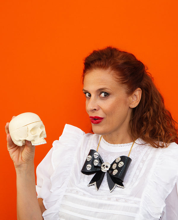 Bow and Bones Necklace